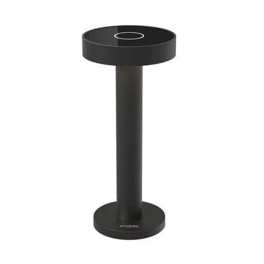 Sompex Boro table lamp, matte finish, Black