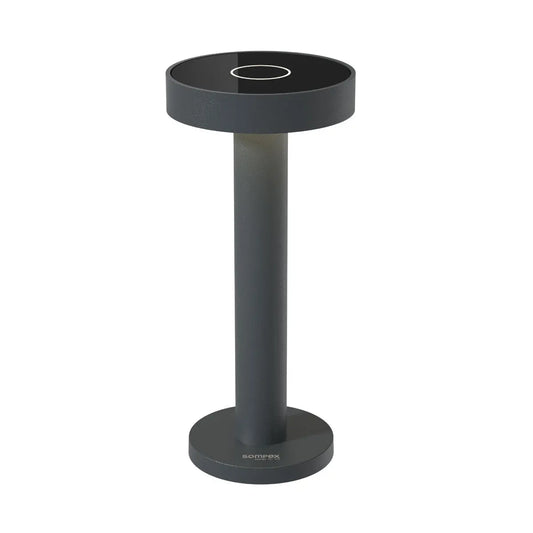 Sompex Boro table lamp, matte finish, Anthracite