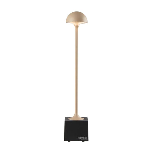 Sompex Flora table lamp, matte finish H29.5 cm, Sand