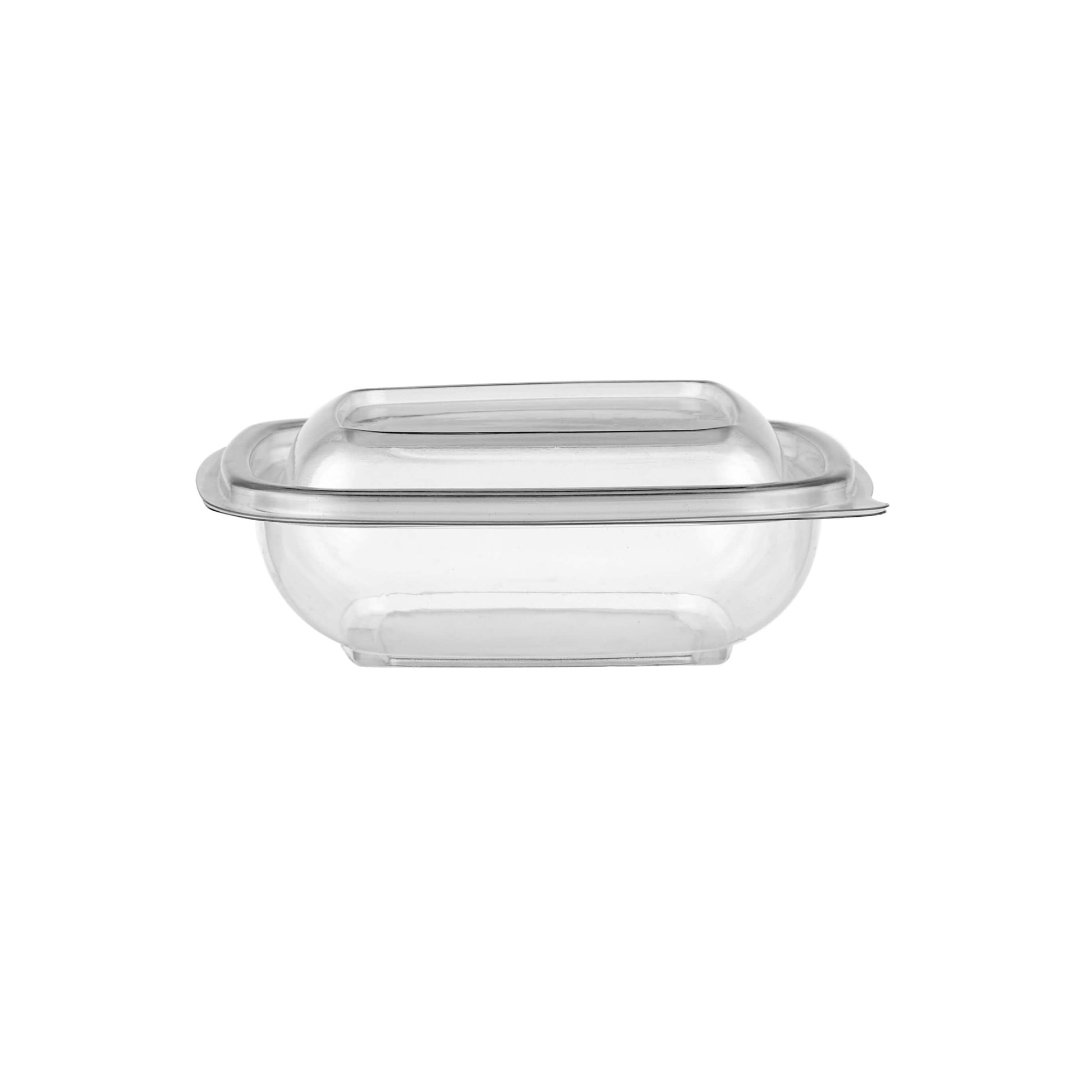 hotpack clear square salad container lid 237 ml 300 pcs