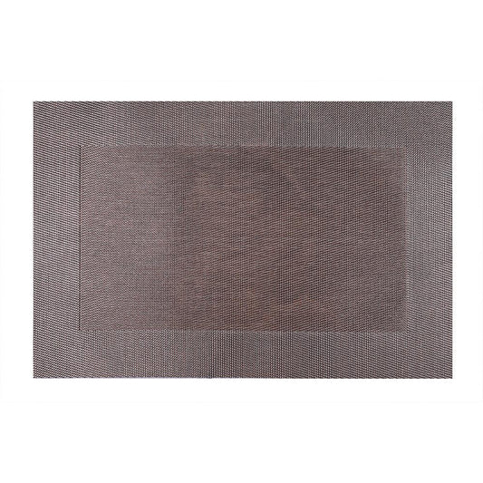 THS 951.252 Poly Vinyl Placemat Bronze 30.5 X 45.7 cm, Pack of 10 - HorecaStore
