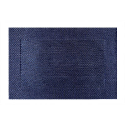 THS 951.249 Poly Vinyl Placemat Blue 30.5 X 45.7 cm, Pack of 10