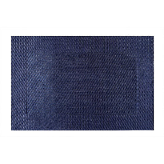THS 951.249 Poly Vinyl Placemat Blue 30.5 X 45.7 cm, Pack of 10 - HorecaStore
