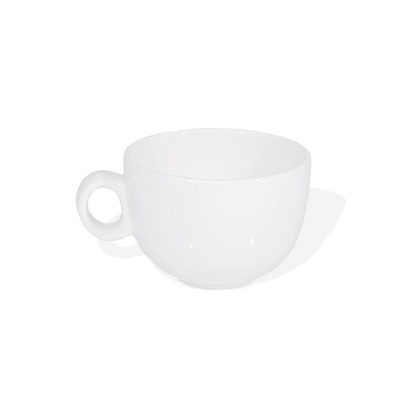 Furtino England Sphere 20cl (7oz) White Porcelain Tea Cup - HorecaStore