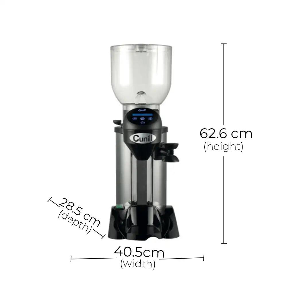 Cunill M1109-T Tempered Steel Coffee Grinder Marfil, Capacity 1 kg, 28.5 x 40.5 x 62.6 cm - HorecaStore