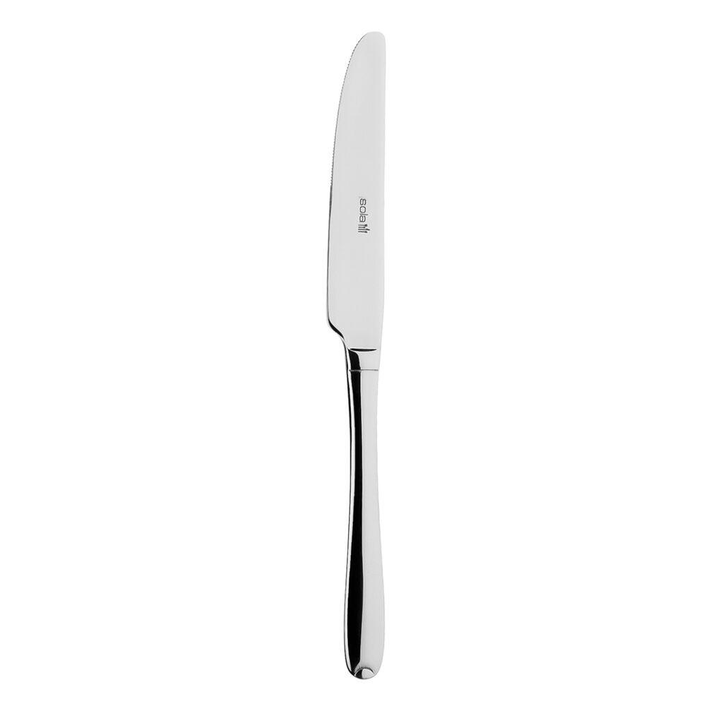Sola Fleurie Dessert Knife Monobloc Silver 18/10 Stainless Steel 6.5mm, Length 212mm - Pack Of 12