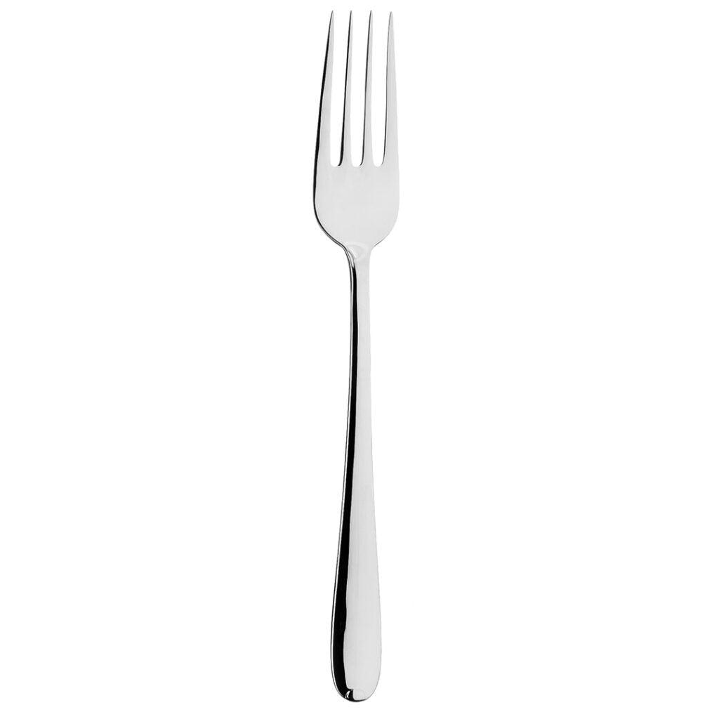 Sola Fleurie Serving Fork Silver 18/10 Stainless Steel 3mm, Length 242mm - Pack Of 12