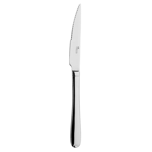 Sola Fleurie Steak Knife Silver 18/10 Stainless Steel 8mm, Length 235mm - Pack of 12