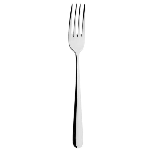 Sola Fleurie Table Fork Silver 18/10 Stainless Steel 3mm, Length 207mm - Pack Of 12