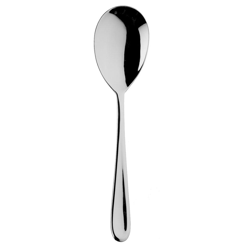 Sola Florence Salad Spoon Silver 18/10 Stainless Steel 30mm, Length 210mm - Pack Of 12