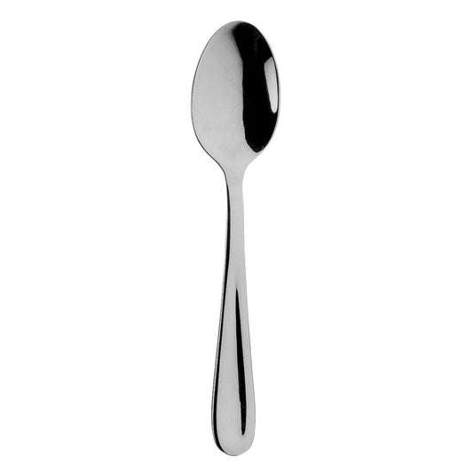 Sola Florence Tea Spoon Silver 18/10 Stainless Steel 25mm, Length 131mm - Pack Of 12