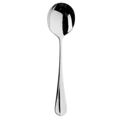 Sola Hollands Glad English Soup Spoon  Silver 18/10 Stainless Steel 3mm, Length 178mm, Length 178mm - Pack Of 12