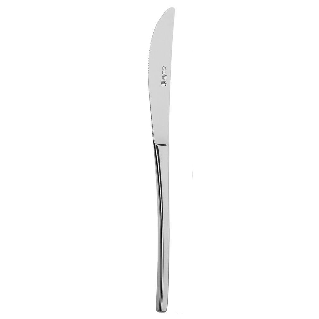 Sola Lotus Side-Plate Knife Standing Silver 18/10 Stainless Steel 7mm, Length 182mm - Pack of 12