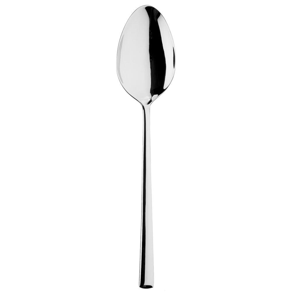 Sola Luxor Serving spoon Silver 18/10 Stainless Steel 4mm, Length 231mm - Pack of 12