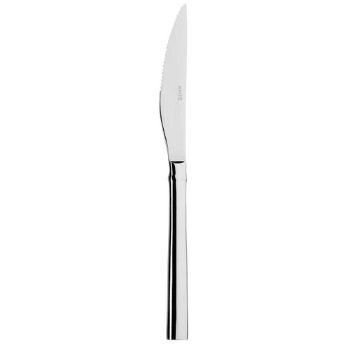 Sola Palermo Steak Knife Silver 18/10 Stainless Steel 9mm, Length 235mm - Pack of 12