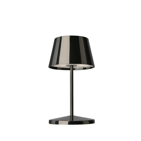 Villeroy & Boch Seoul 2.0 table lamp, H20 cm, glossy finish, Space Grey, Single Light