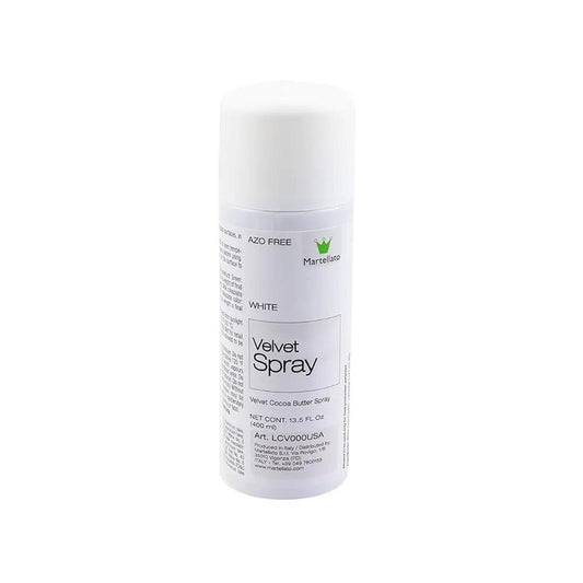 Spray Butter Velvet White Choc. 1 x 400ml - HorecaStore