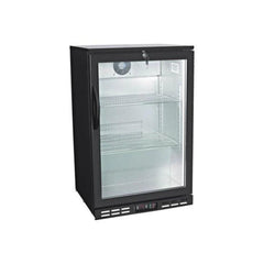 THS BC01PP Aluminium Body Bar Cooler Black With Single Hinged Door, Capacity 125 Liters 240 W, 60 x 51 x 89.5 cm