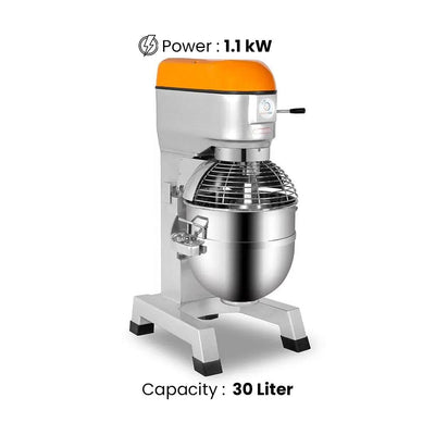 THS BT 30 Food Mixer, Capacity 30 L 1.1 kW, 62 x 63 x 101.1 cm - HorecaStore