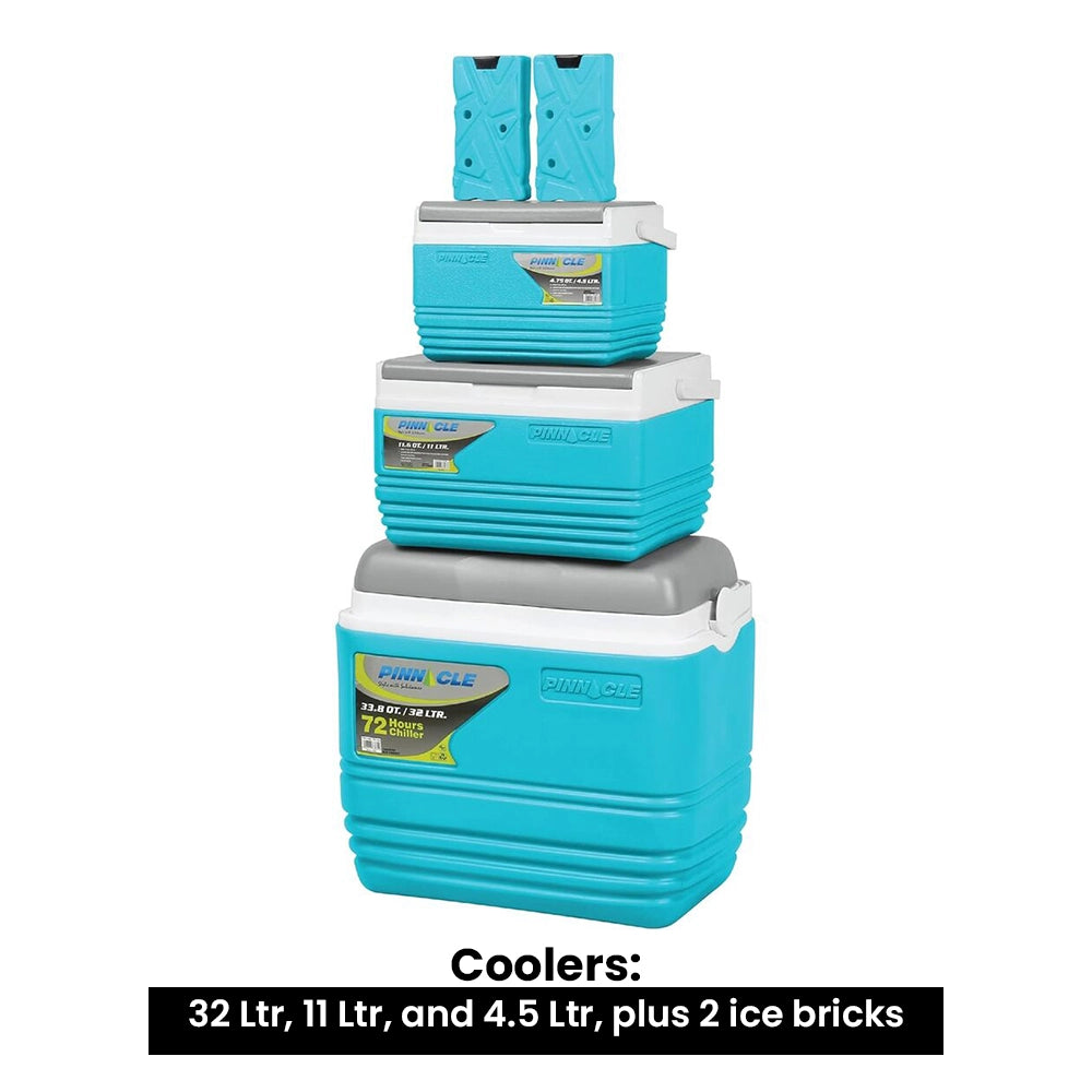 PINNACLE TPX7007-B PRIMERO COOLER 3 PIECES SET - BLUE COLOR