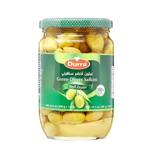 Durra Green Olive Salainy 12 X 650g - HorecaStore