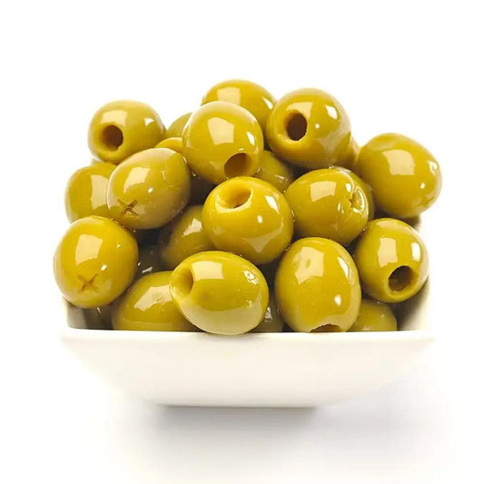 Syrian Salkene Green Olives Golden Rock 1 x 6 Kg - HorecaStore