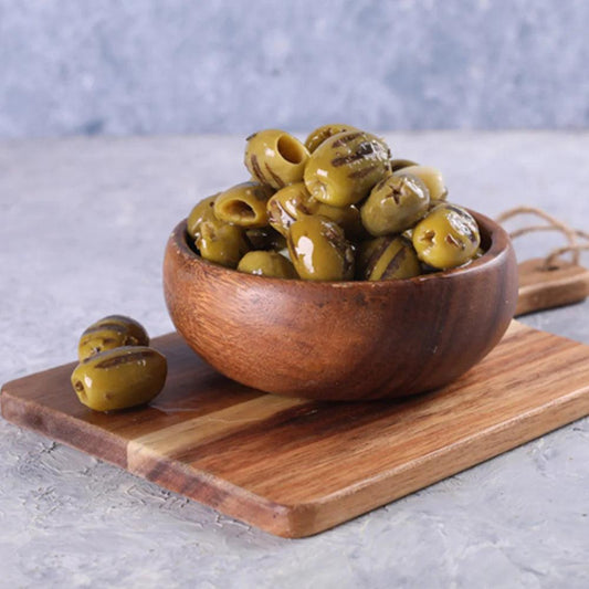 Syrian Grilled Green Olive 9 kg - HorecaStore