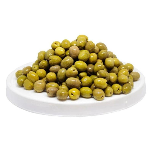 Syrian Salkini Extra Green Olives 1 x 6 Kg - HorecaStore