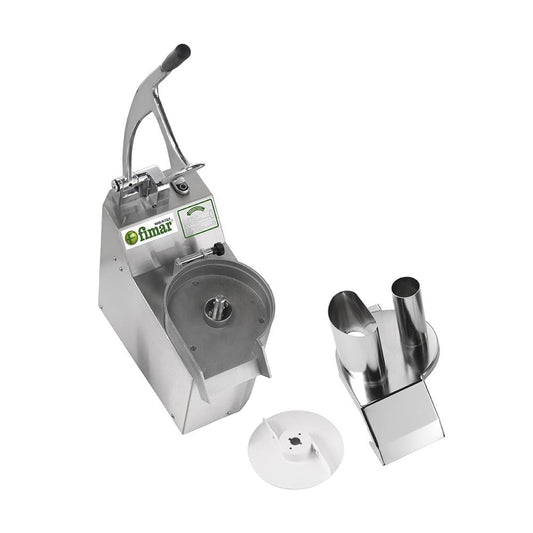 Fimar Stainless Steel Electric 370W, TV3000NK205T Vegetable Cutter 3Phase, 22 X 61 X 52 cm With 5 Discs   HorecaStore