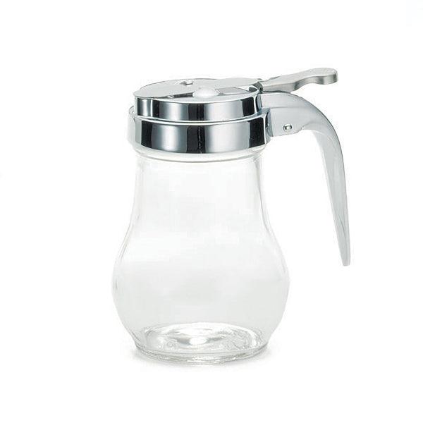 Tablecraft 406 Teardrop Syrup Dispenser With Chrome Top 1