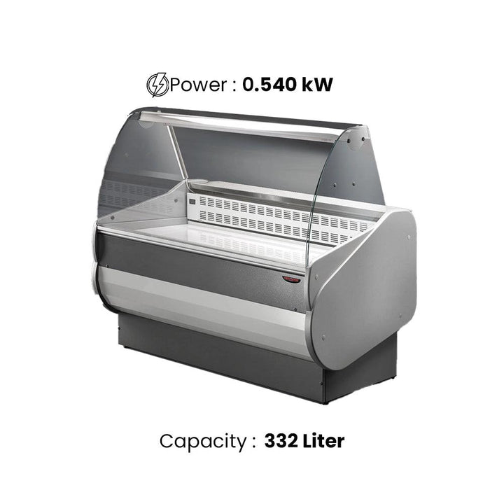 Tecnodom SALINA 80/200 Refrigerated Serve Over Counter 540 W, Capacity 332 L, 200 x 90 x 129.2 cm - HorecaStore