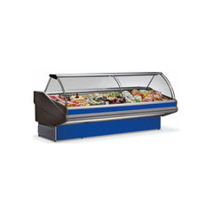 Tecnodom SALINA PLUS 250 Refrigerated Serve Over Counter 785 W, Capacity 456 L, 250 x 114 x 130 cm