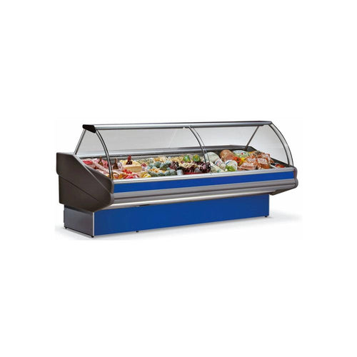 Tecnodom SALINA PLUS 250 Refrigerated Serve Over Counter 785 W, Capacity 456 L, 250 x 114 x 130 cm