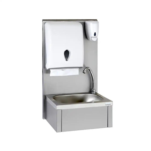 Tournus 806382 GC Knee operated Handwash Sink, 44 × 33.5 × 54 cm - HorecaStore