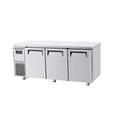 Turbo Air KUR18-3 Refrigerator Three Door under Counter Chiller 280W, 180 X 70 X 85.5 cm - HorecaStore