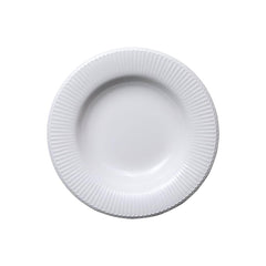 Furtino England Ultima 23cm (9") White Porcelain Soup/Pasta Plate