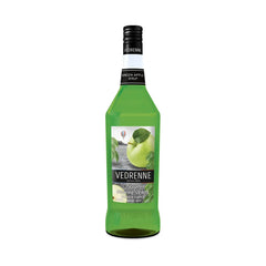 Vedrenne Green Apple Syrup - 6 x 1 Liter Pack