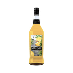 Vedrenne Pineapple Syrup, Yellow - 6 x 1 Liter Pack