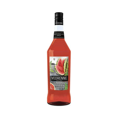 Vedrenne Watermelon Flavoring Syrup - 6 x 1 Liter Pack