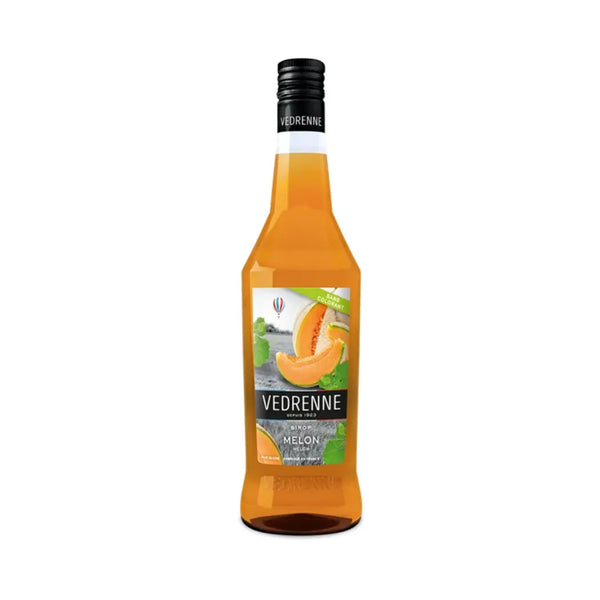 Vedrenne Melon Syrup For Cocktails And Desserts Flavoring - 6 x 700 ml