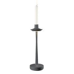 Villeroy & Boch Aarhus table lamp with candle holder, H30 cm, Anthracite, 6 Lights Multi