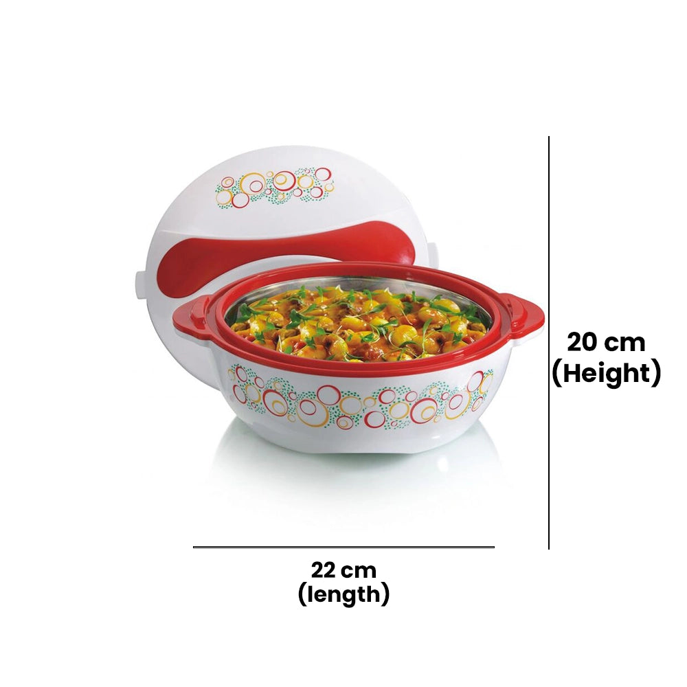 WINSOR WPR1408-R PREMIER CASSEROLE, 20 Ltr. CAPACITY - RED COLOR