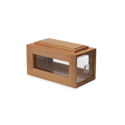 Acrylic Single Hallo Bread Box, L 16.5 x W 30 x H 9cm