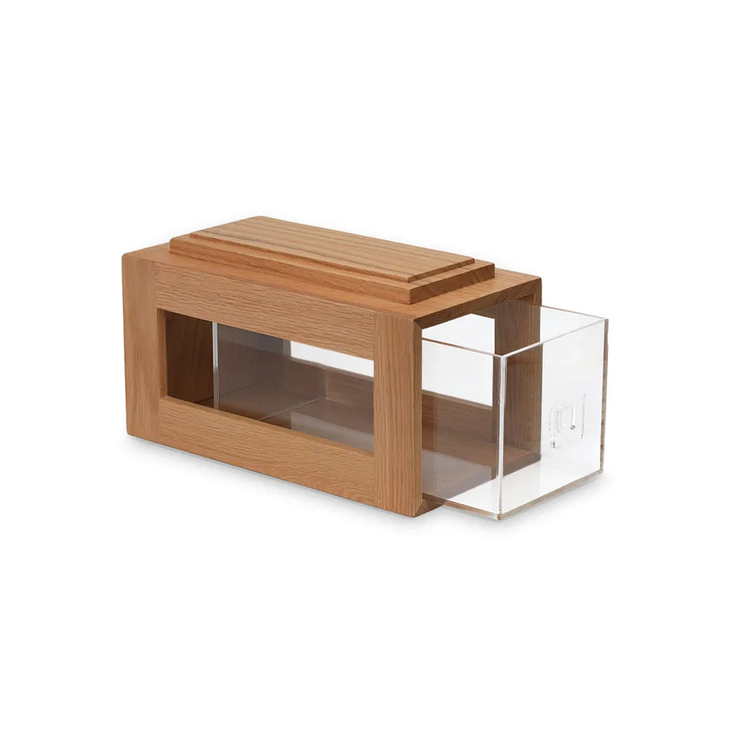 Acrylic Single Hallo Bread Box, L 16.5 x W 30 x H 9cm