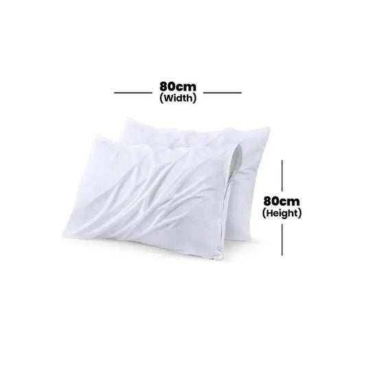 Allerzip Pillow Protector Pair 80 x 80 cm HorecaStore