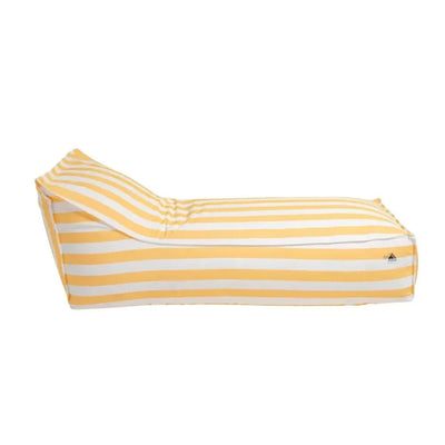 Ambar Relax Sis Floating Bean Bag Yellow Stripes, 180 x 110 x 35 cm