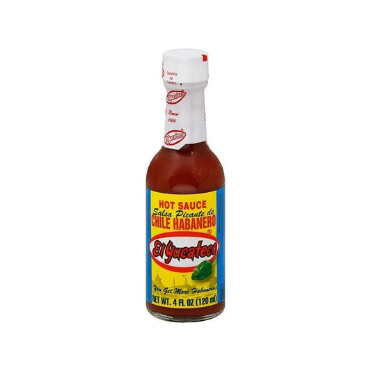 El Yucateco Red Hot Sauce 4oz, Pack of 12 - HorecaStore