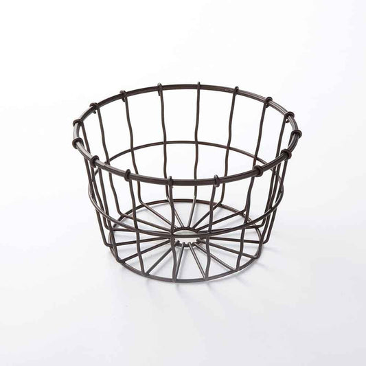 American Metalcraft WBBM Steel Large Round Wire basket Bronze 18 X 11 cm   HorecaStore