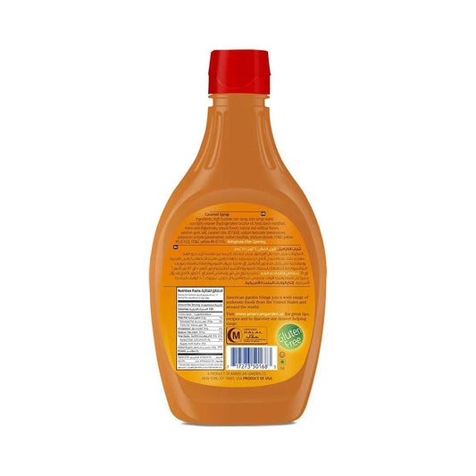 American Garden Caramel Syrup 12 X 24oz   HorecaStore