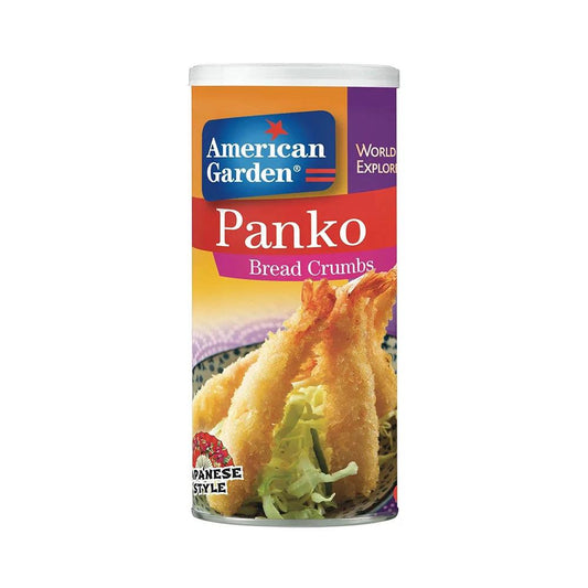 American Garden Bread Crumbs Panko Style 12 x 8oz   HorecaStore